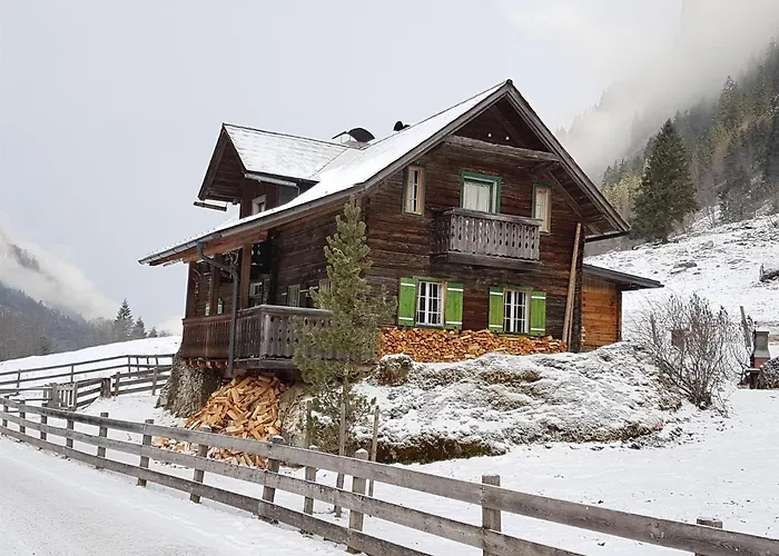 Chalet Weisse Wand Almen Schladming