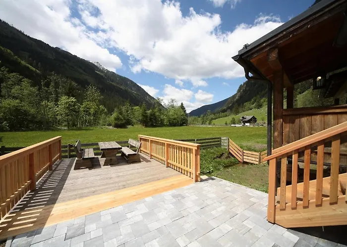 Chalet Weisse Wand Almen