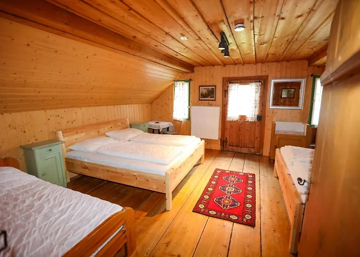 Chalet Weisse Wand Almen Schladming