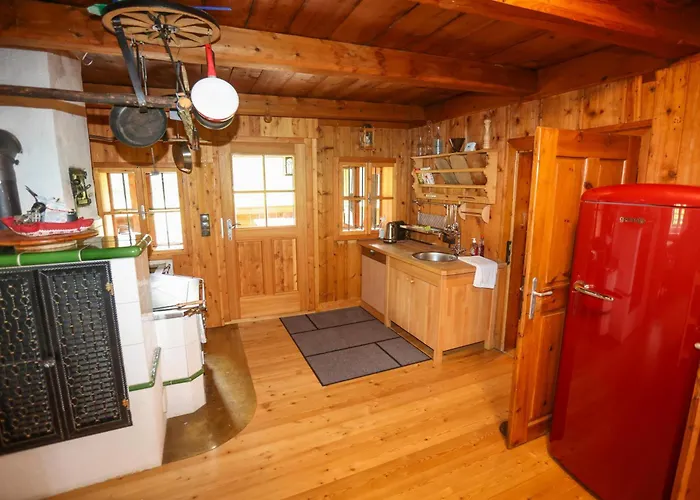 Chalet Weisse Wand Almen *