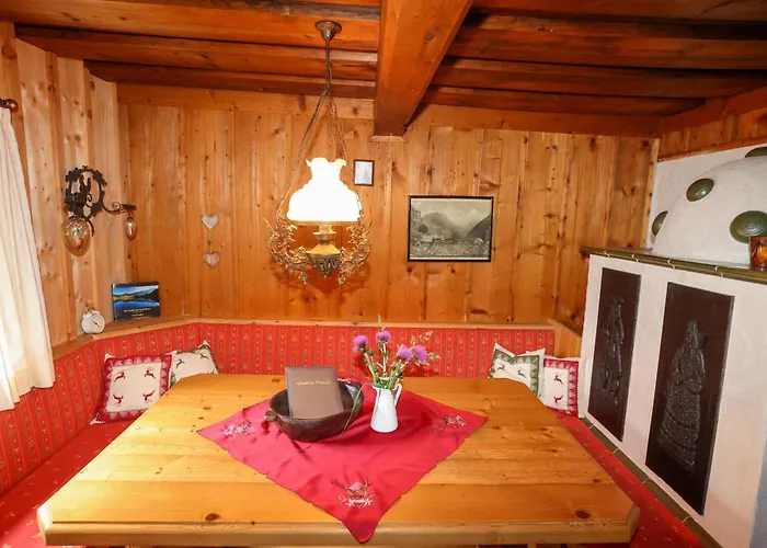 Chalet Weisse Wand Almen