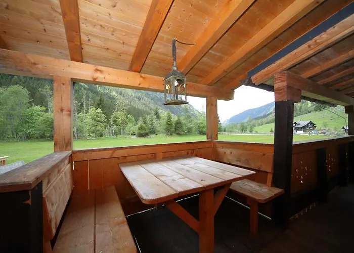 Chalet Weisse Wand Almen